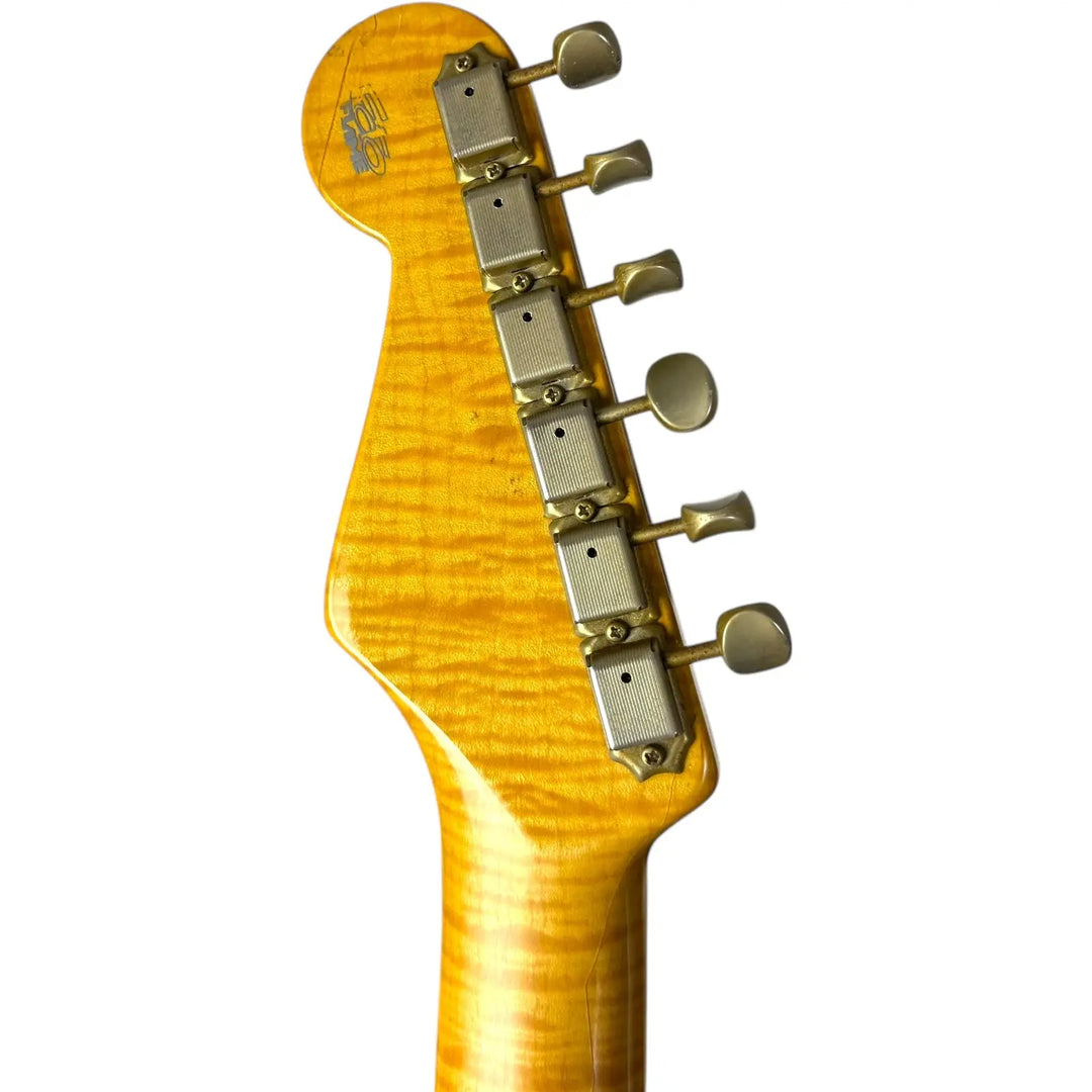 Fender Japan ST62-65AS 40th Anniversary 62‘ Reissue Stratocaster - Gold - Matching Headstock Fender