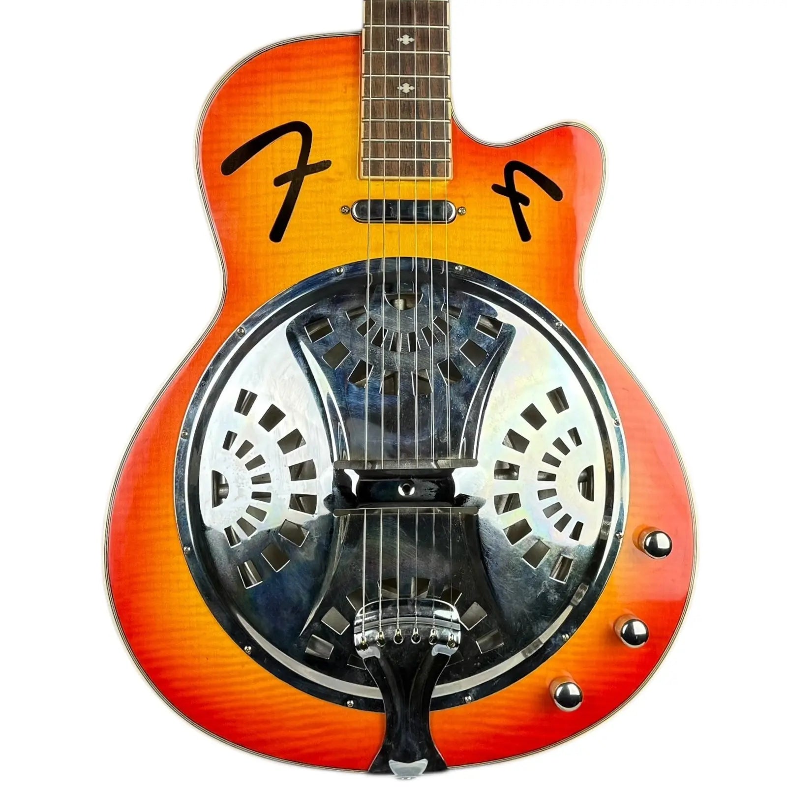 Fender FR50CE Resonator 2012 - Sunburst - Pat's Guitars – Pat´s Guitars