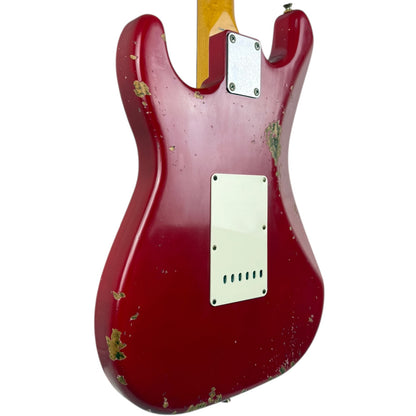 Fender MJT 60年代复刻版 Stratocaster - 达科他红 - 重度复古风格