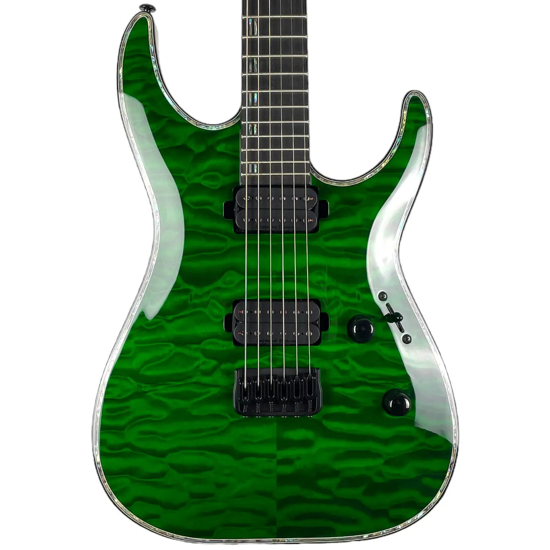 ESP LTD H-1001 2019 - See Thru Green - Pat´s Guitars