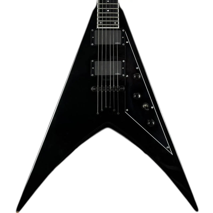 ESP E-II V-II STD Flying V 2016 - Black - Pat´s Guitars