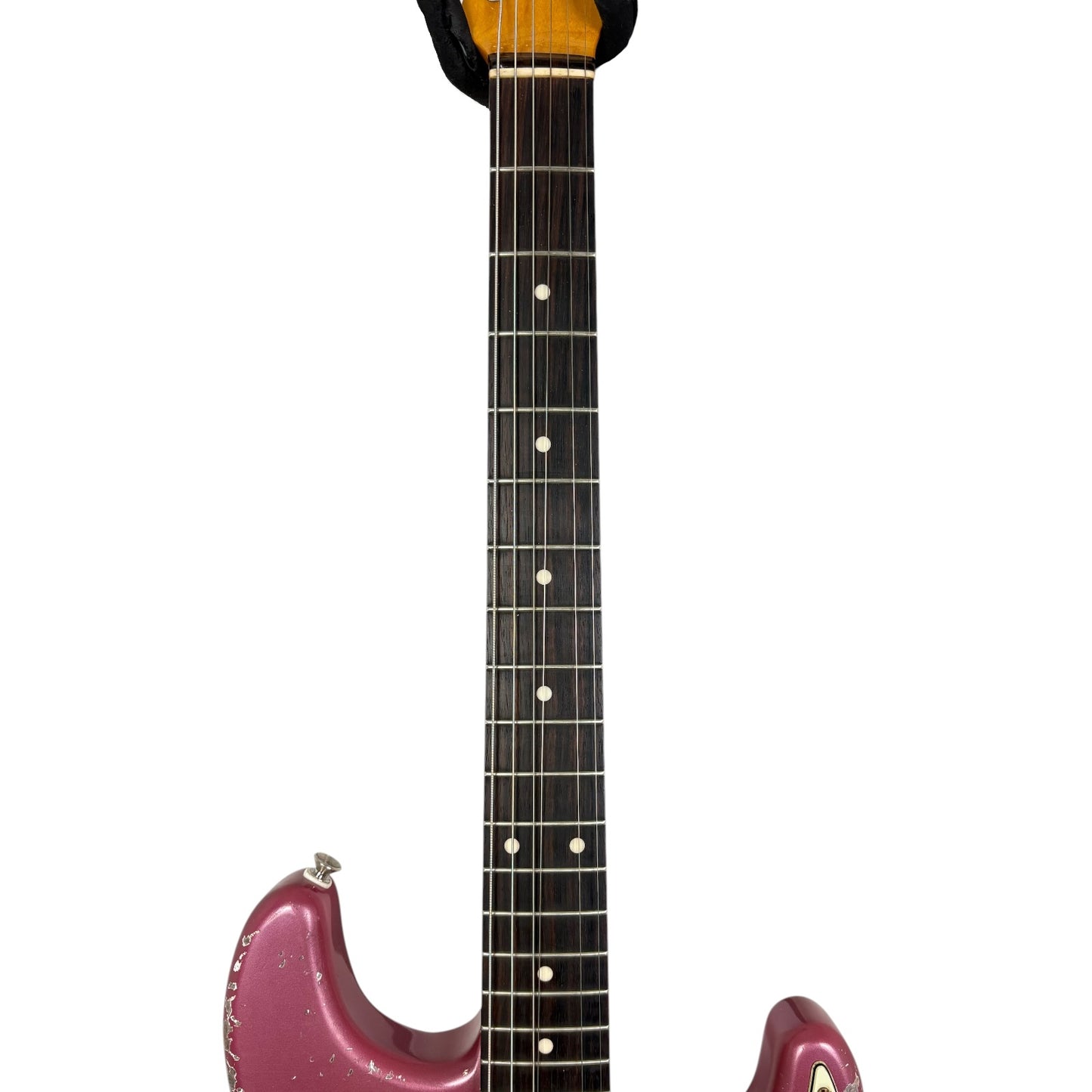 Fender MJT 60s Reissue Stratocaster - Burgundy Mist - Heavy Relic