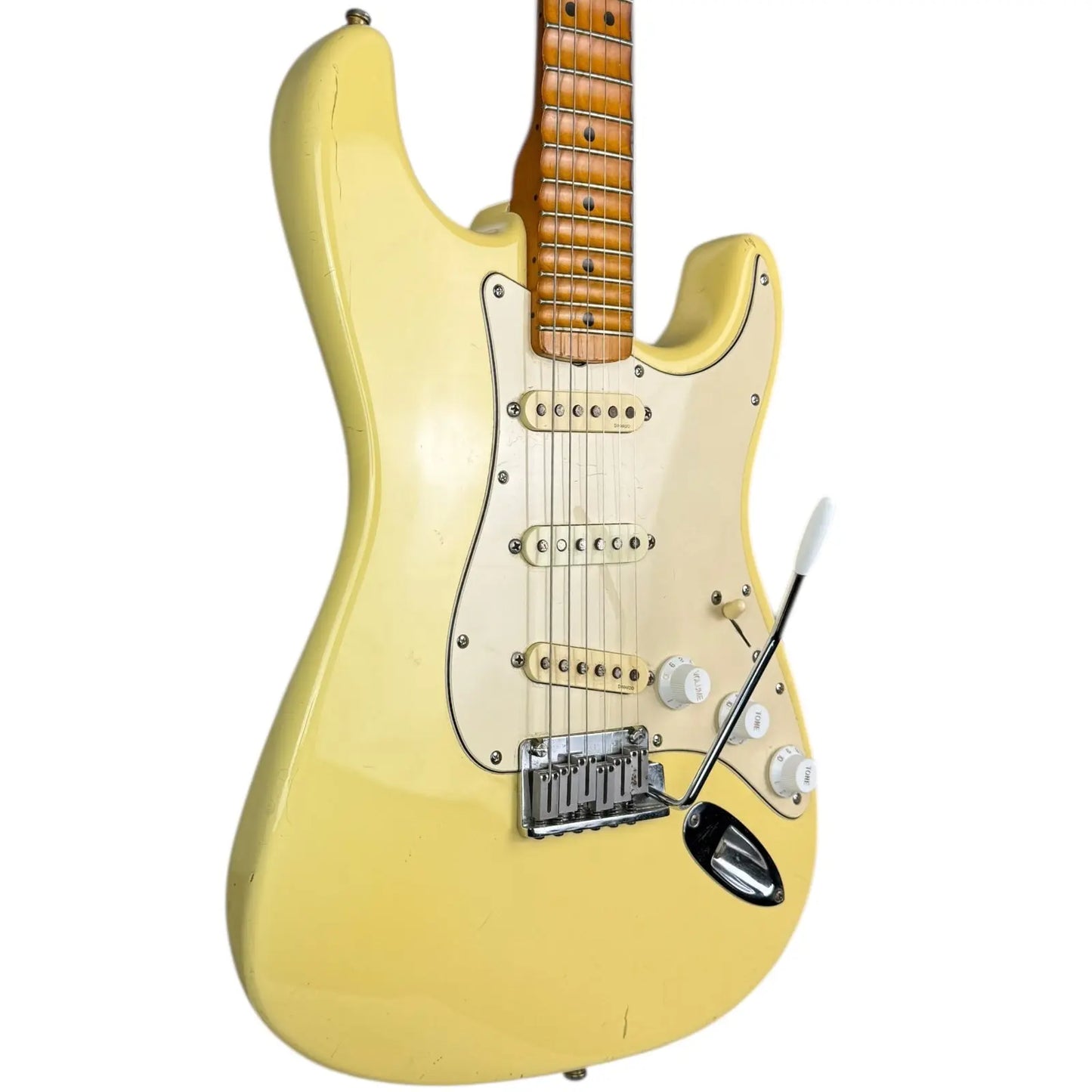 Fender USA Yngwie Malmsteen Signature Stratocaster 1992 - Vintage White - Scalloped Fender