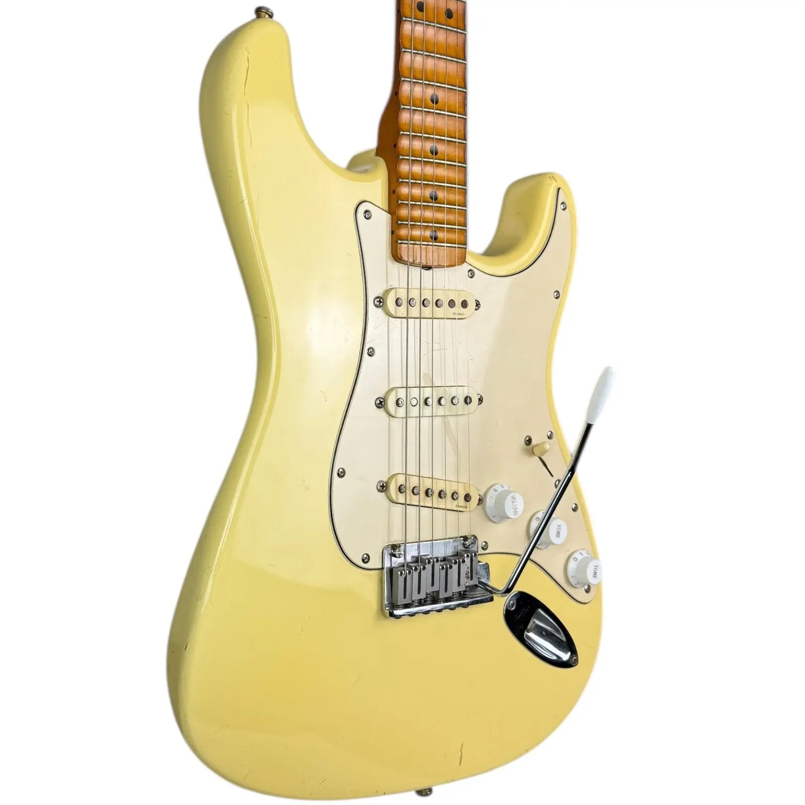 Fender USA Yngwie Malmsteen Signature Stratocaster 1992 - Vintage White - Scalloped Fender