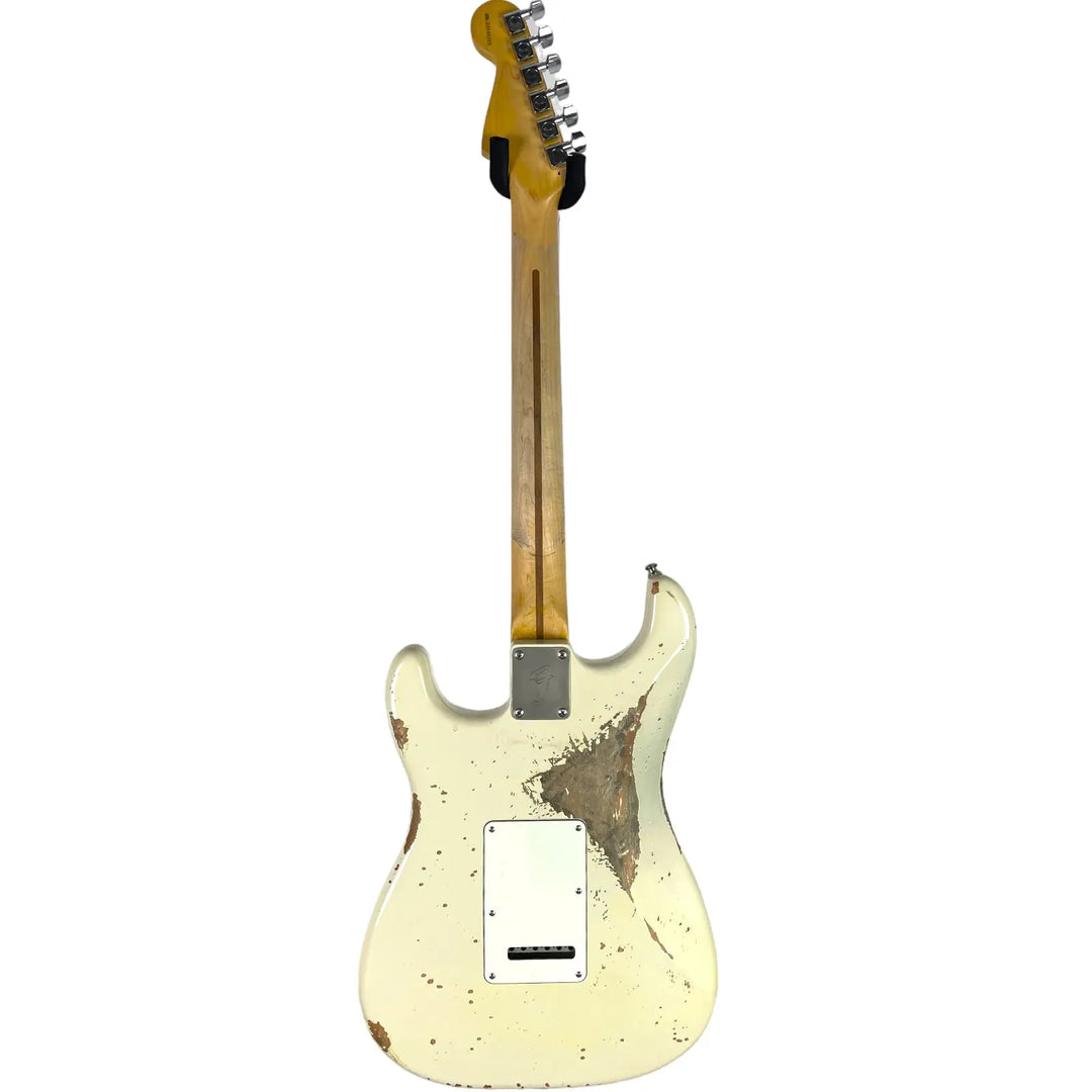 Fender American Standard Stratocaster - Olympic White Relic Look - Pat´s Guitars