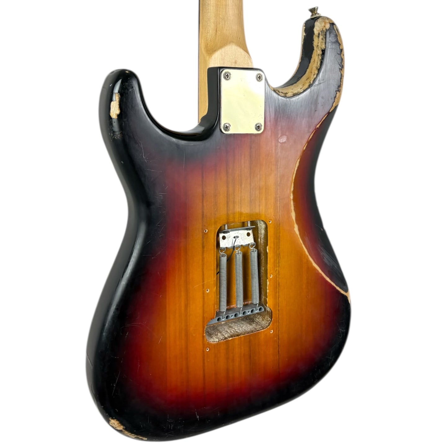 SRV Style Stratocaster Heavy Relic - Санбёрст