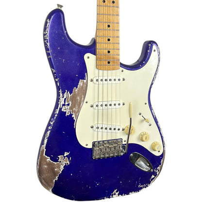 Fender MJT 50s Reissue Stratocaster - Purple Metallic - Heavy Relic