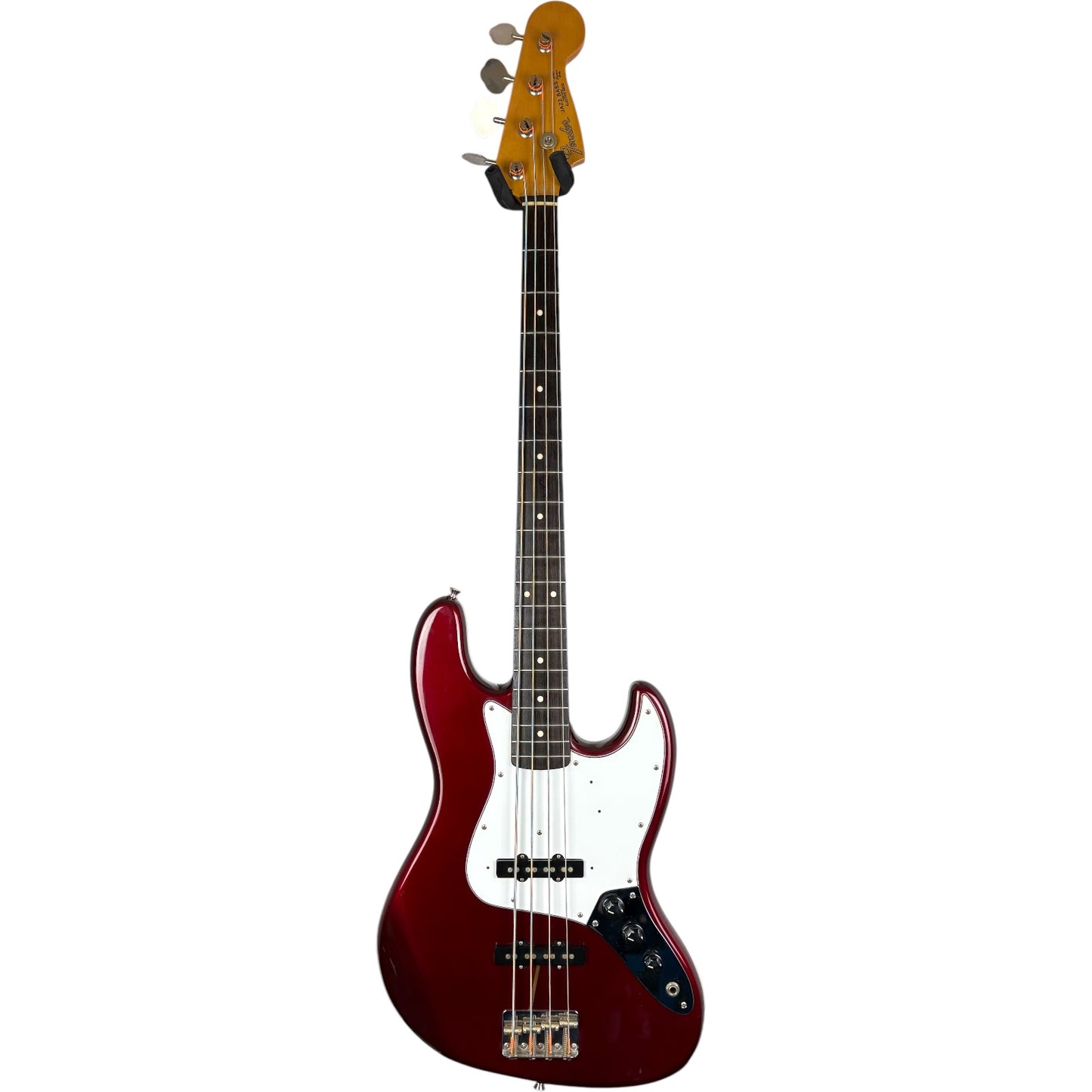 Fender Japan Jazz Bass Réédition Années 60 1994-1995 - Rouge Vieux Candy Apple