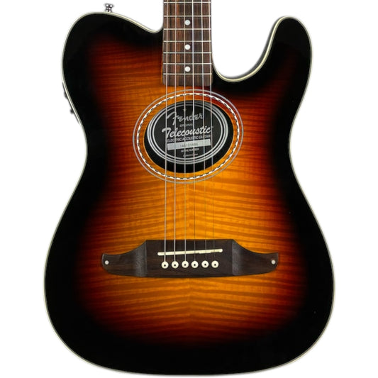 Fender Telecoustic 2014 - Flame Maple Sunburst