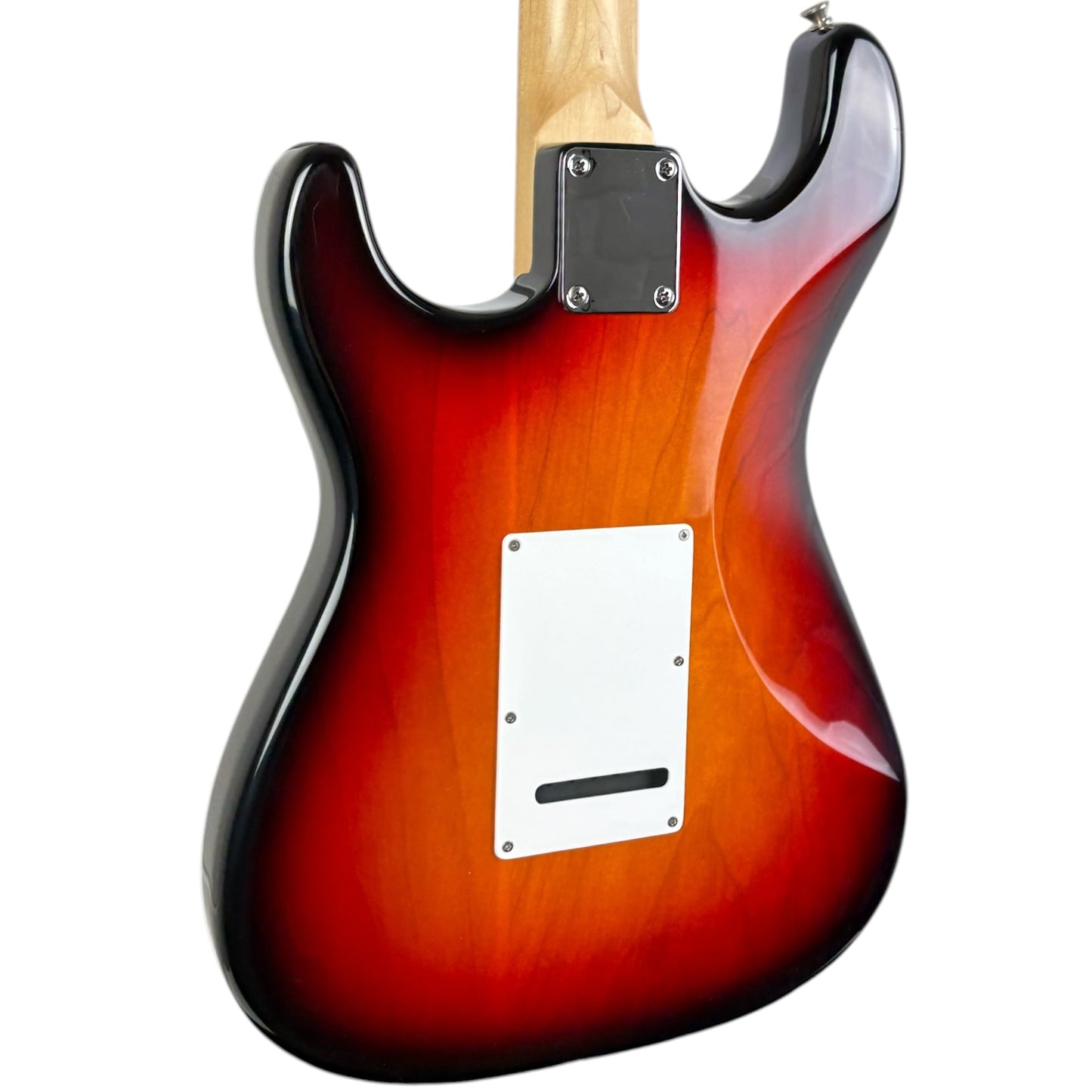 Faber FA130S-CHM-HSS Stratocaster – Тъмно черешов слънчев изблик