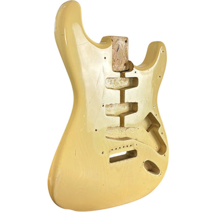 Corps de Stratocaster japonaise – blanc vintage