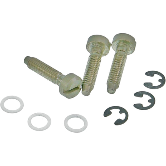 Faber SS-NA (3pcs.) Faber® Saddles Replacement screw, Brass, nickel plated, aged