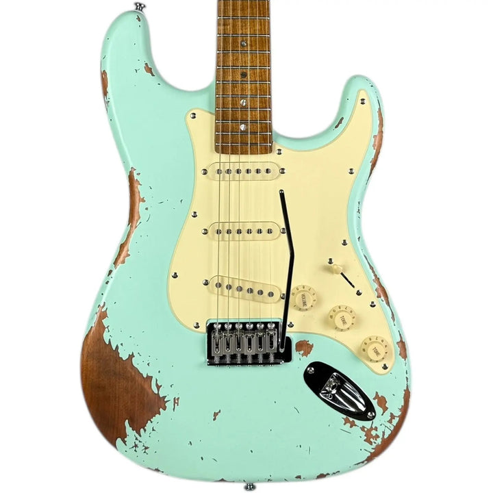 Henry’s Relic Stratocaster 2024 - Daphne Blue Pat´s Guitars
