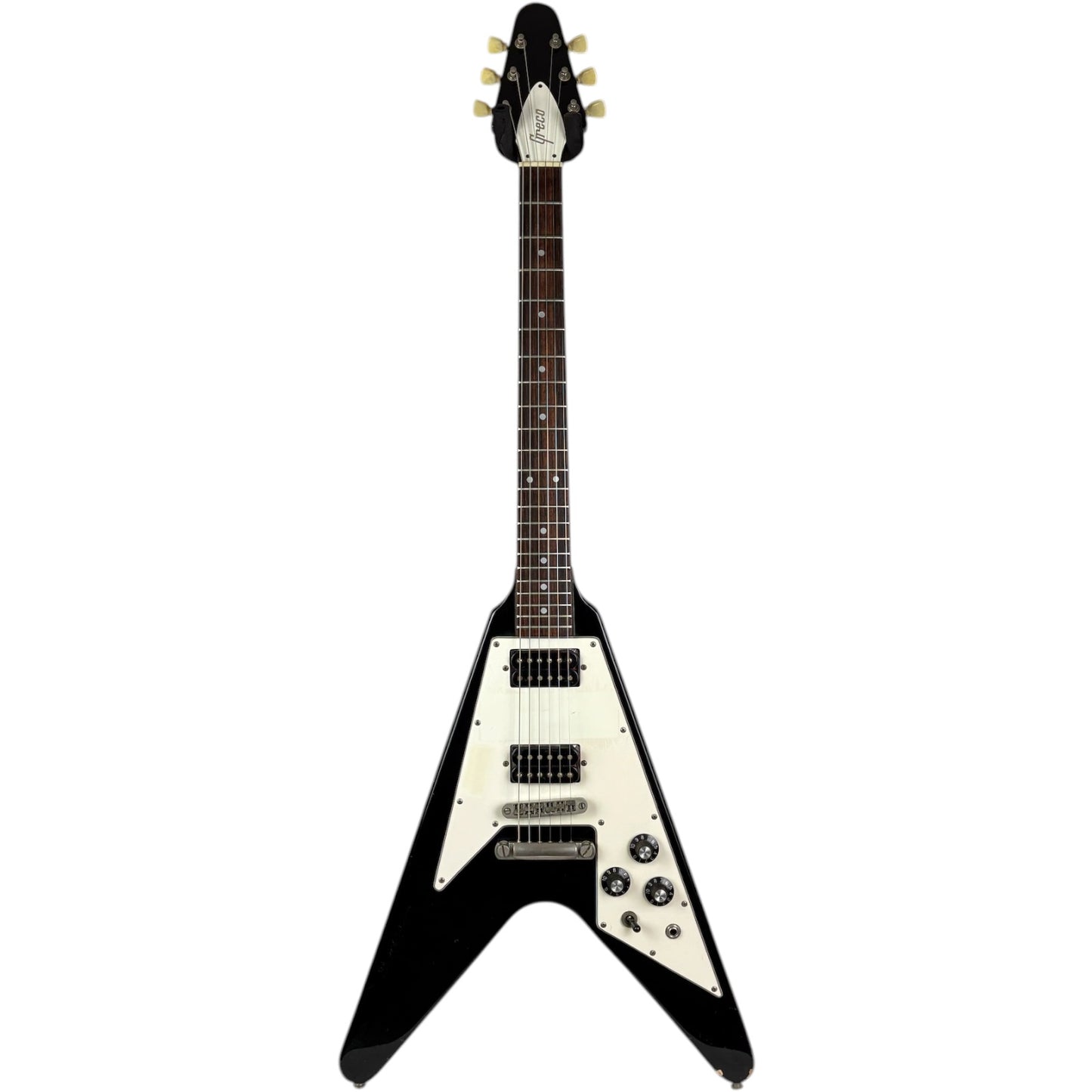 Greco Flying V 1980 - Black - Vintage Japan
