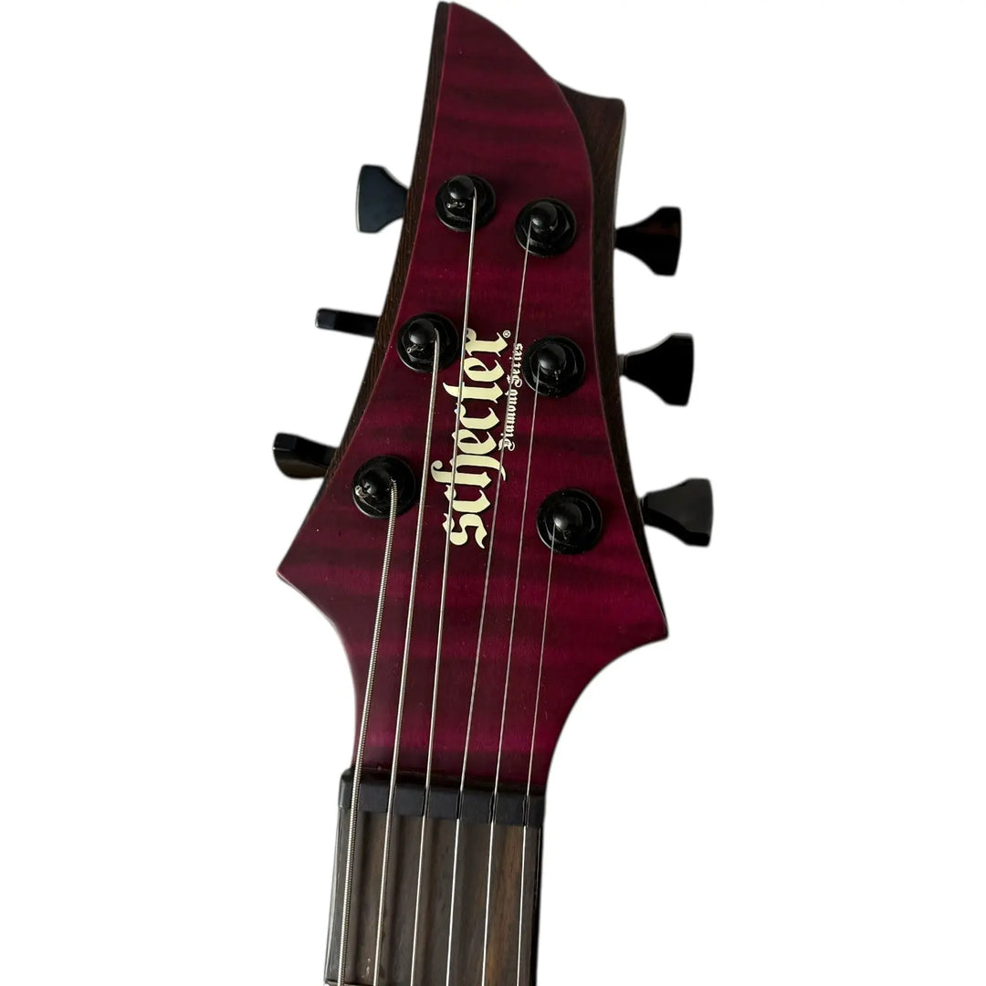 Schecter John Browne TAO-6 2022 - Satin Trans Purple Schecter