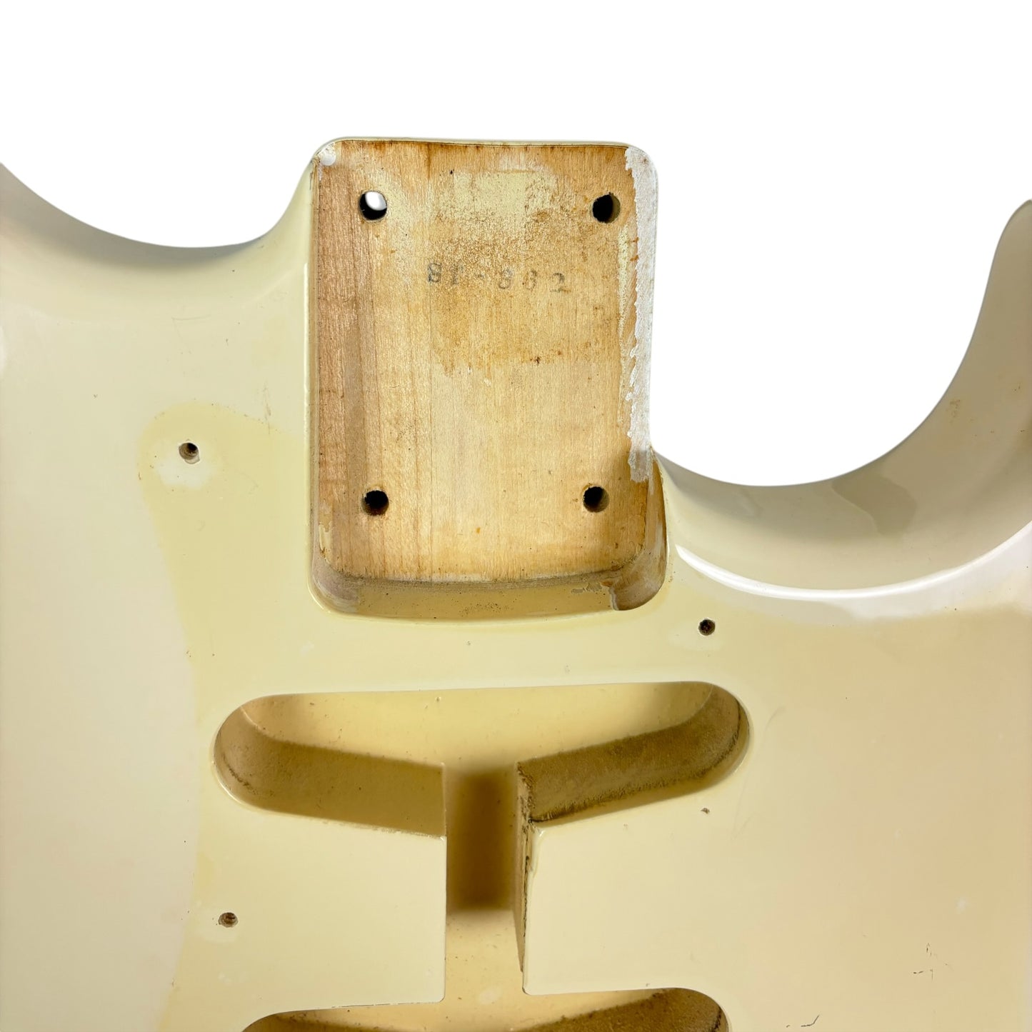 Corps de Fender Japan Stratocaster - Blanc vintage