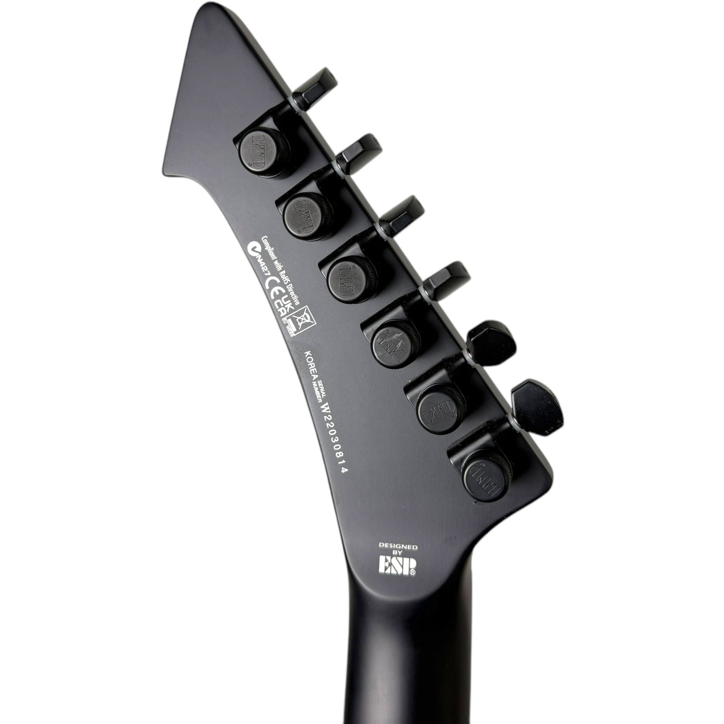 ESP LTD Vulture James Hetfield Signature 2022 - Satin Black