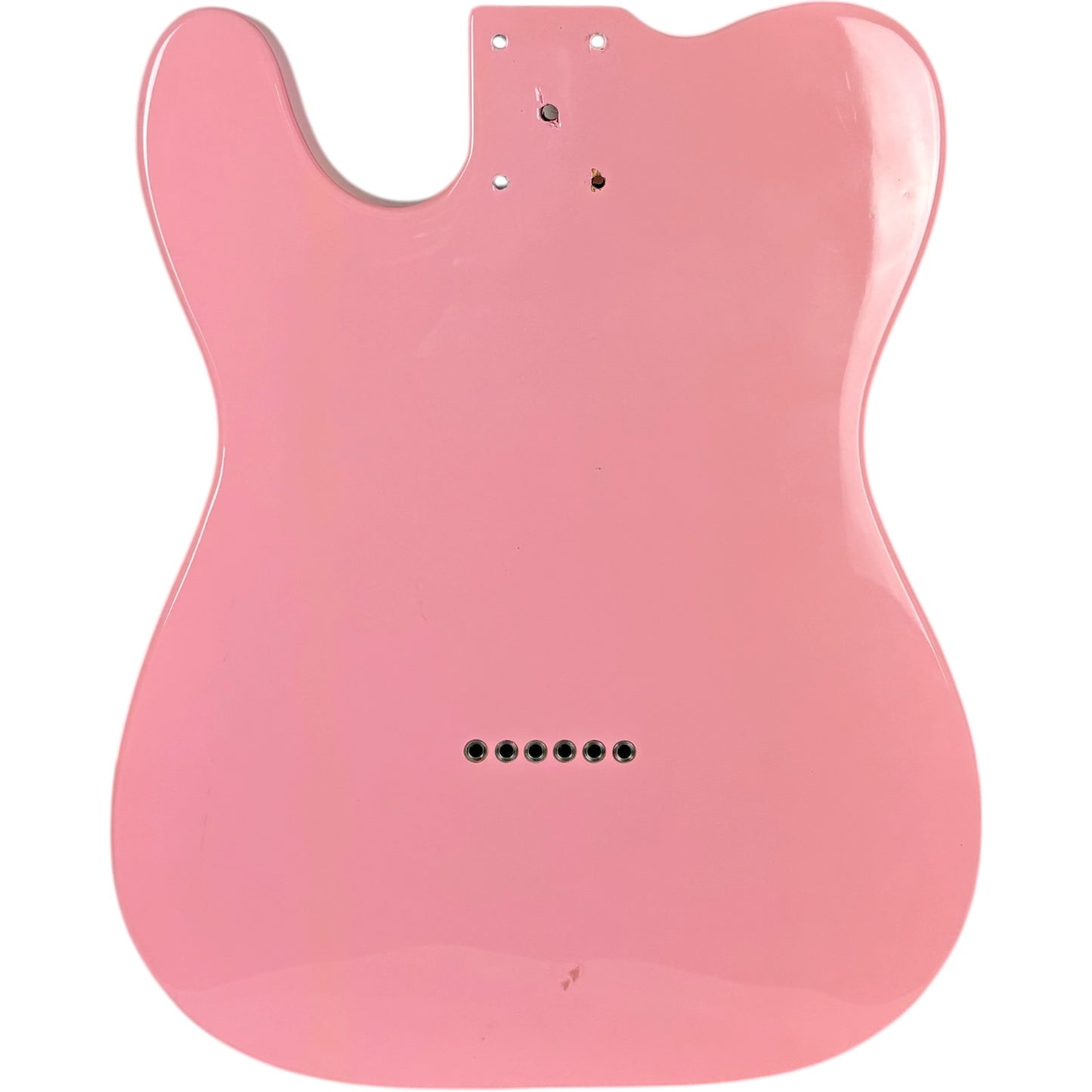 Tělo kytary Telecaster – růžové