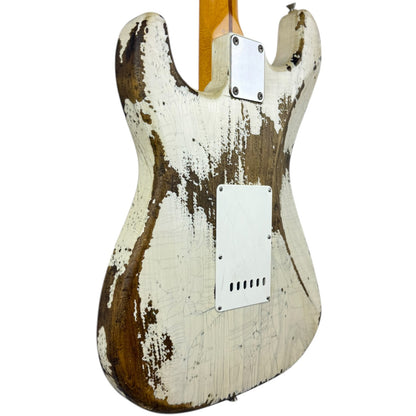 Fender MJT 50s Reissue Stratocaster - Vintage White - Heavy Relic