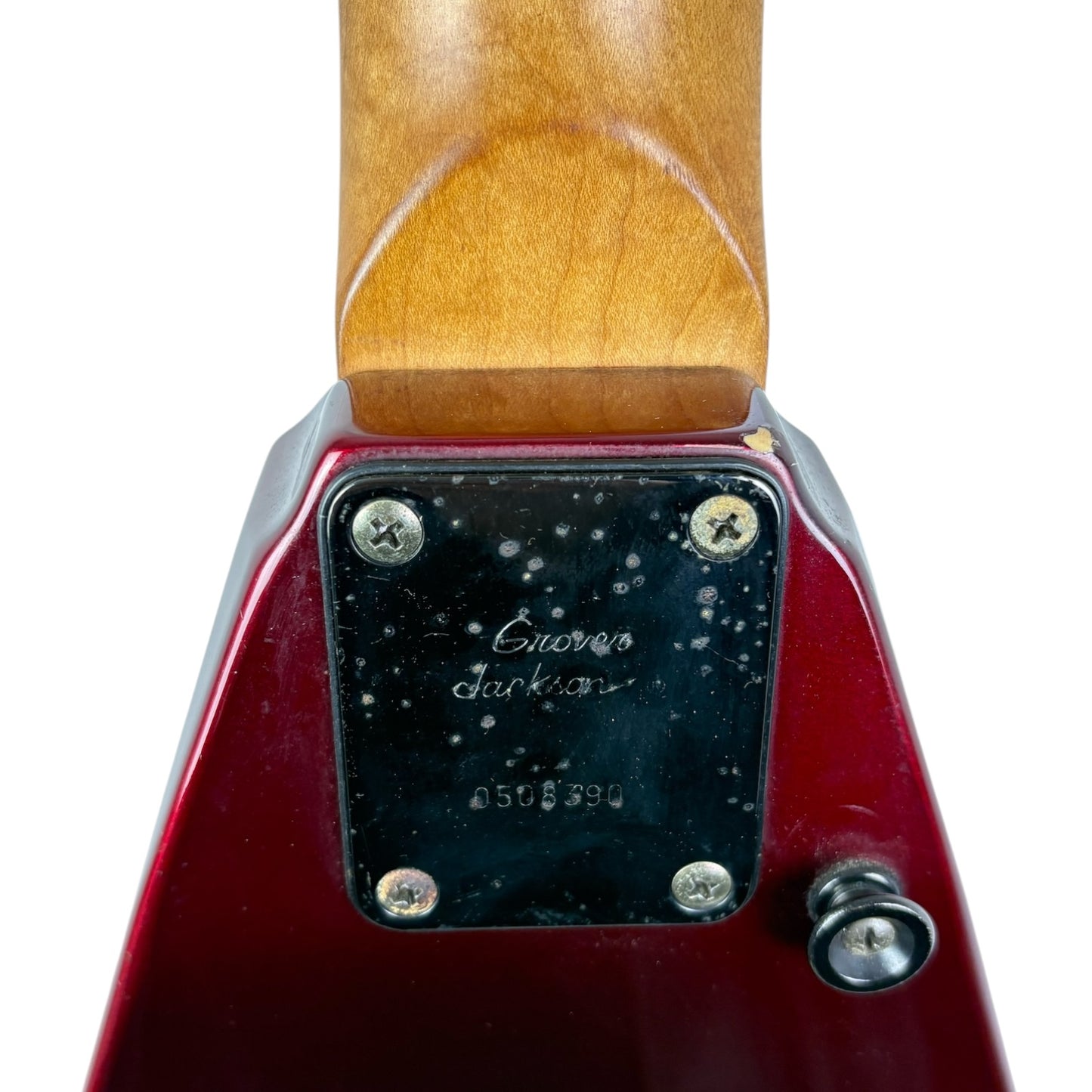 Team G.J. Grover Jackson Flying V - Rouge Vin
