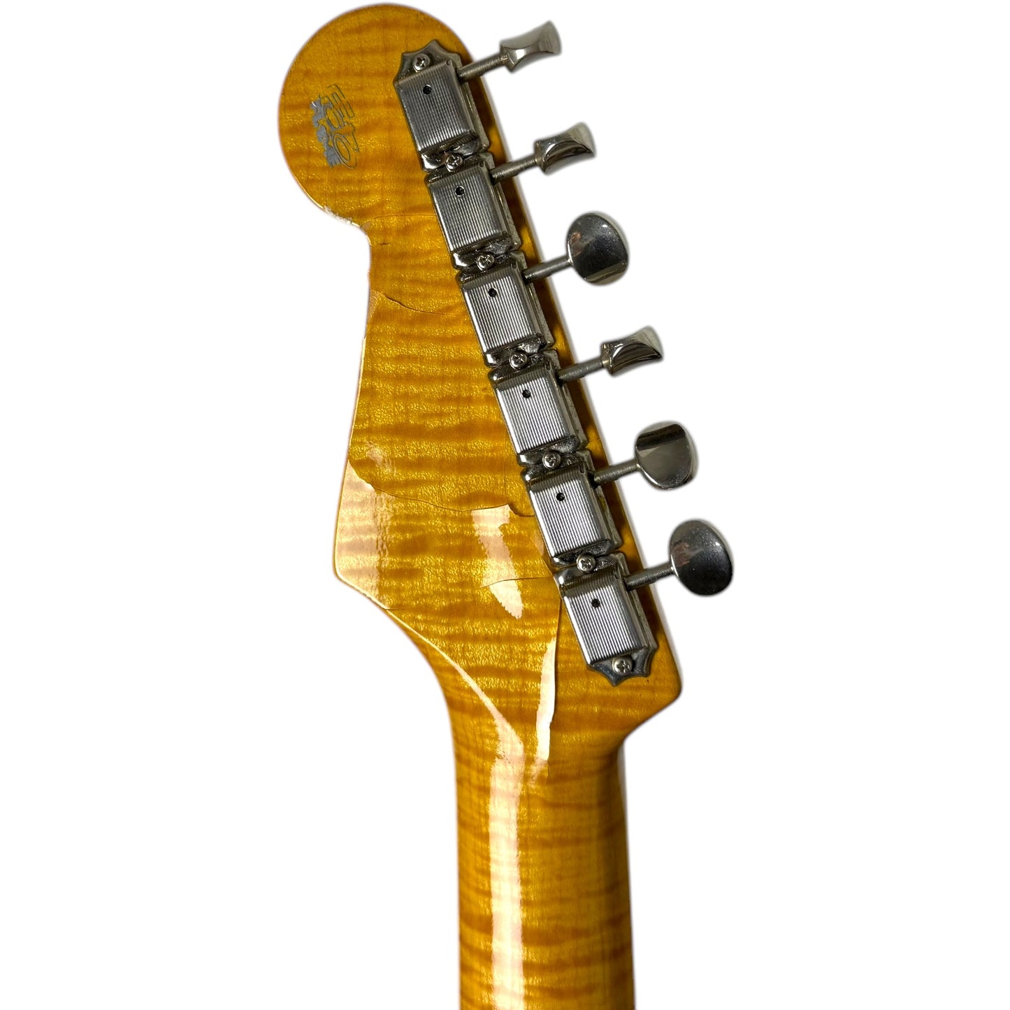 Fender Japan ST62-65AS ’62 Reissue Stratocaster Limited 40th Anniversary 1994 - Lake Placid Blue, matching Headstock