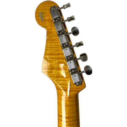 Fender Japan ST62-65AS ’62 Reissue Stratocaster Limited 40th Anniversary 1994 - Lake Placid Blue, matching Headstock