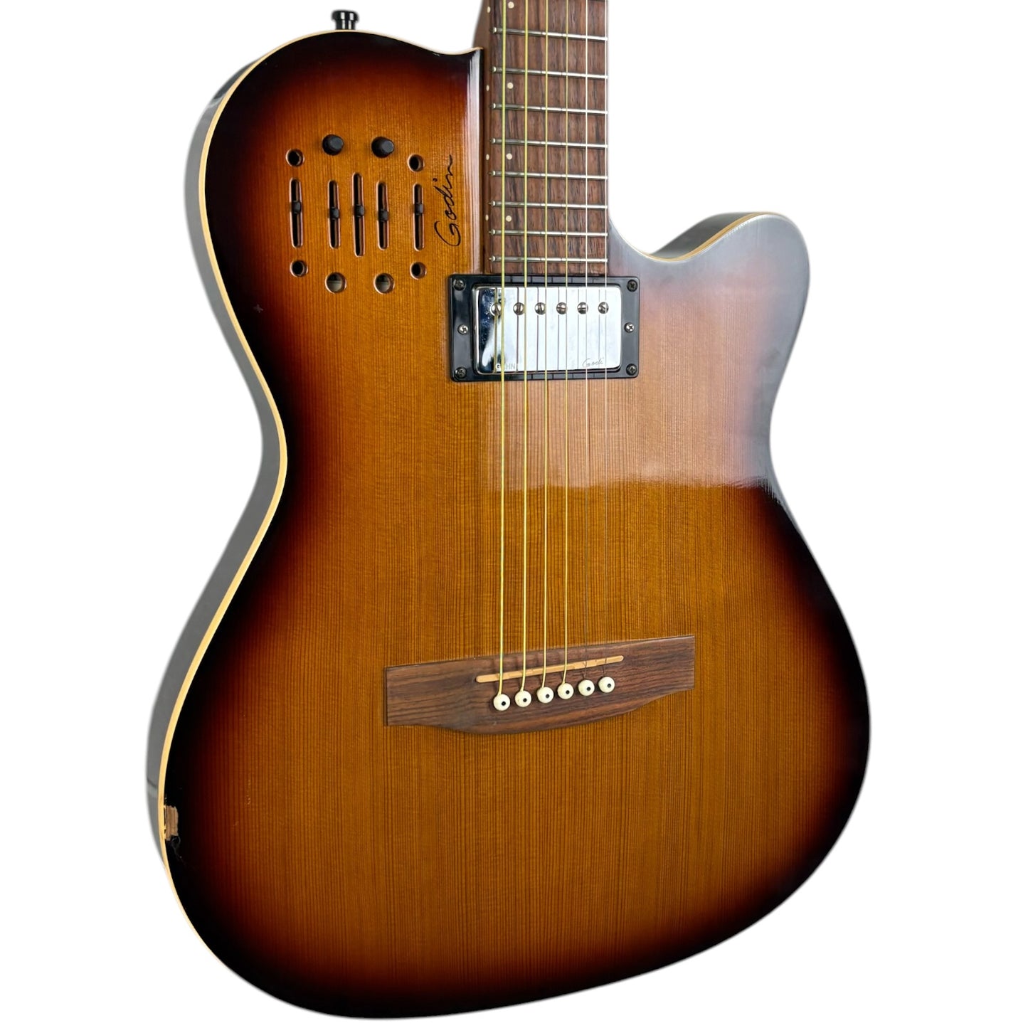 Godin A6 Ultra 2009 - Cognac Burst
