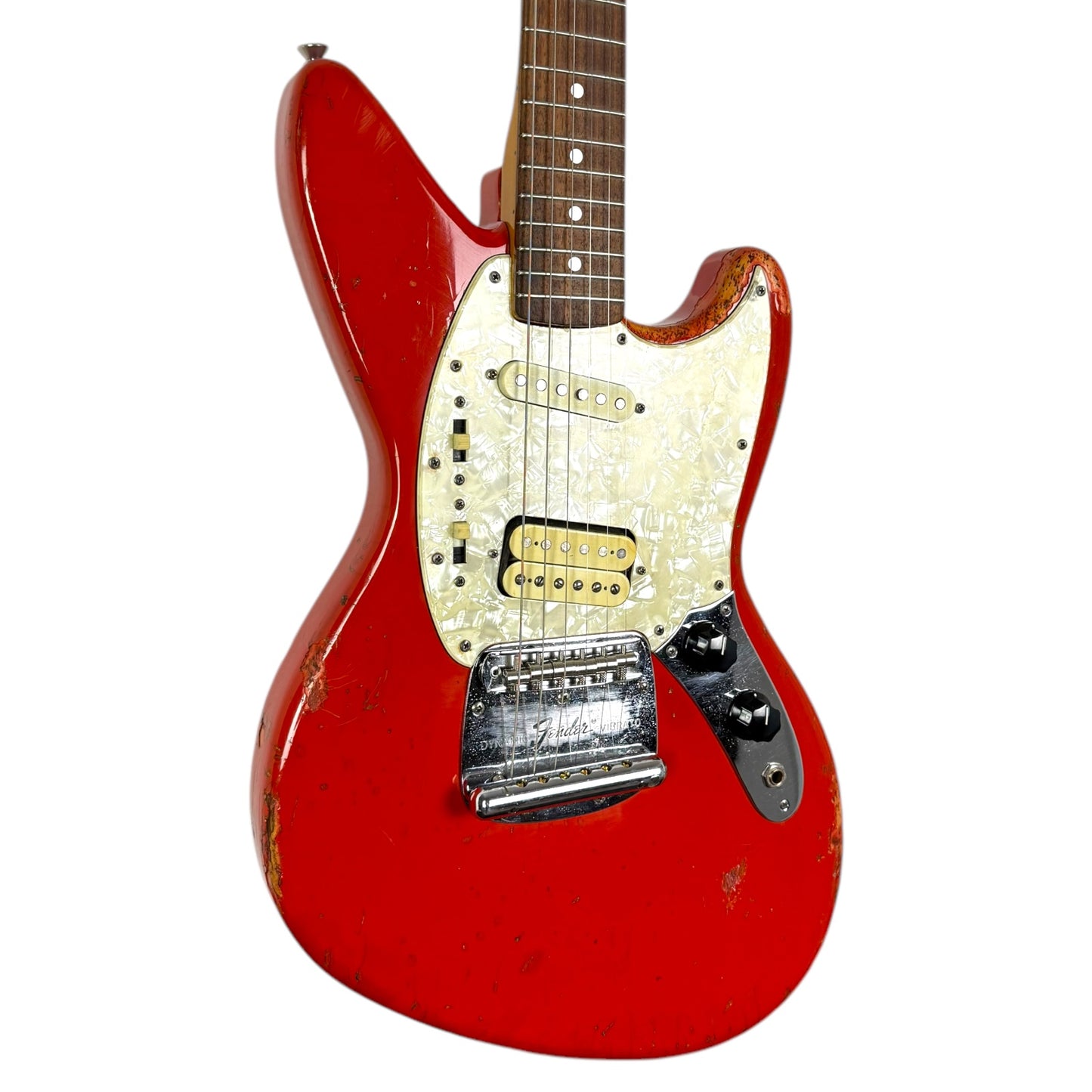 Fender Japan JT-95 Jag-Stang 1994-1995 - Kurt Cobain - Fiesta Red