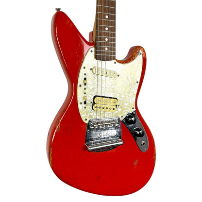 Fender Japan JT-95 Jag-Stang 1994-1995 - Kurt Cobain - Fiesta Red