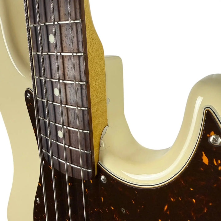 Fender Japan JB62 ’62 Reissue Jazz Bass 2012 - Vintage White - Pat´s Guitars