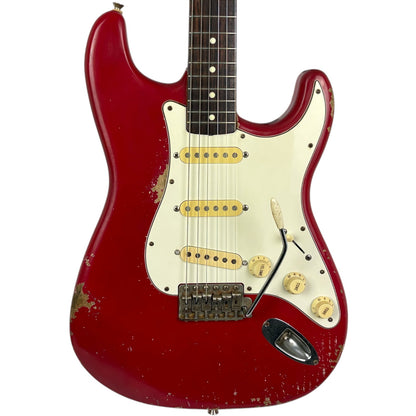 Fender MJT Stratocaster Réédition 60s - Dakota Red - Heavy Relic