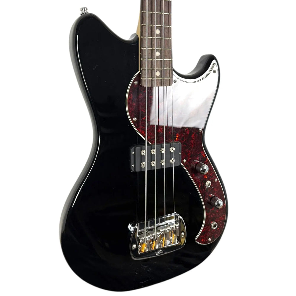 G&L Tribute Series Fallout Short Scale Bass 2022 - Black - Pat´s Guitars