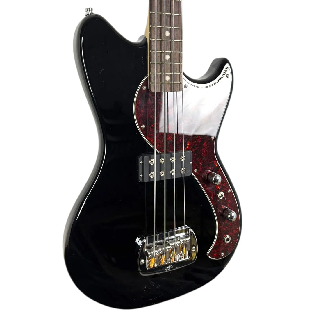 G&L Tribute Series Fallout Short Scale Bass 2022 - Black - Pat´s Guitars