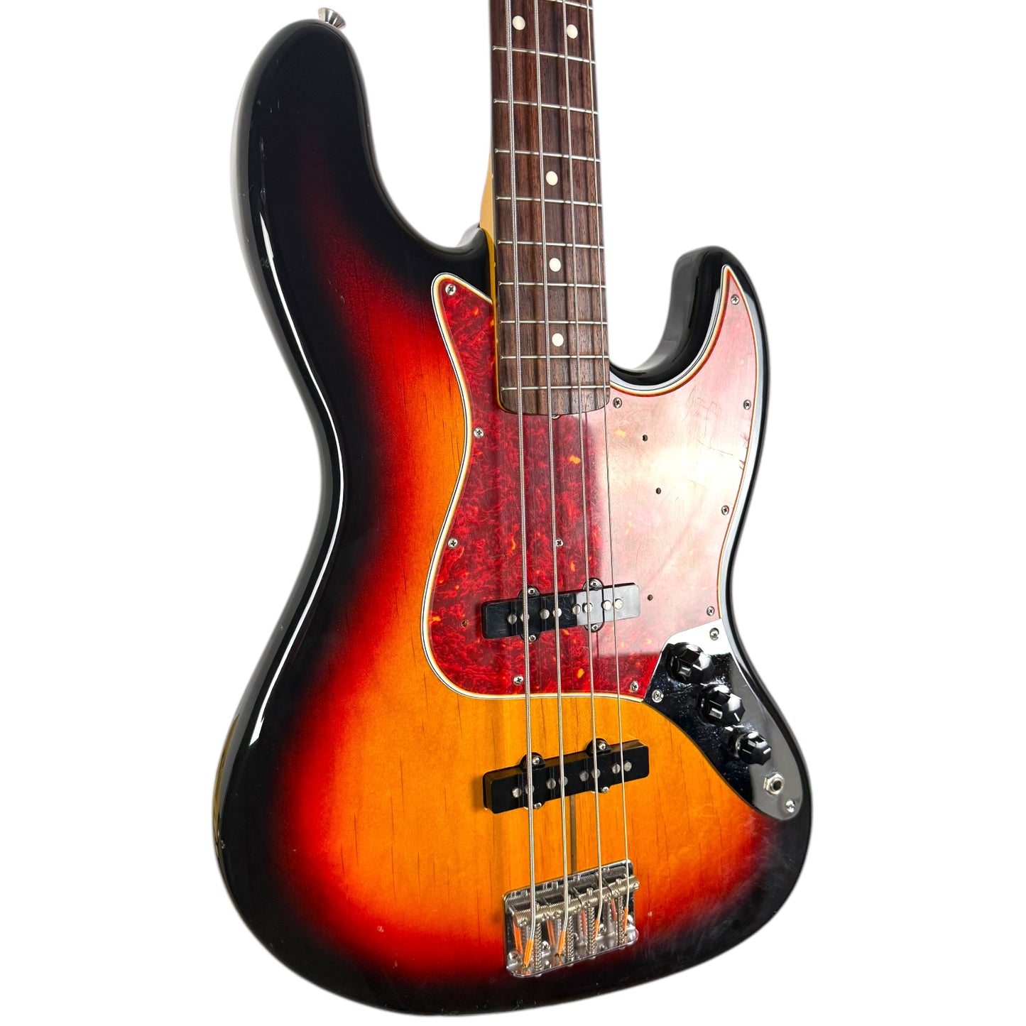 Fender Japan JB62-75 '62 Réédition Jazz Bass 1999-2002 - Sunburst
