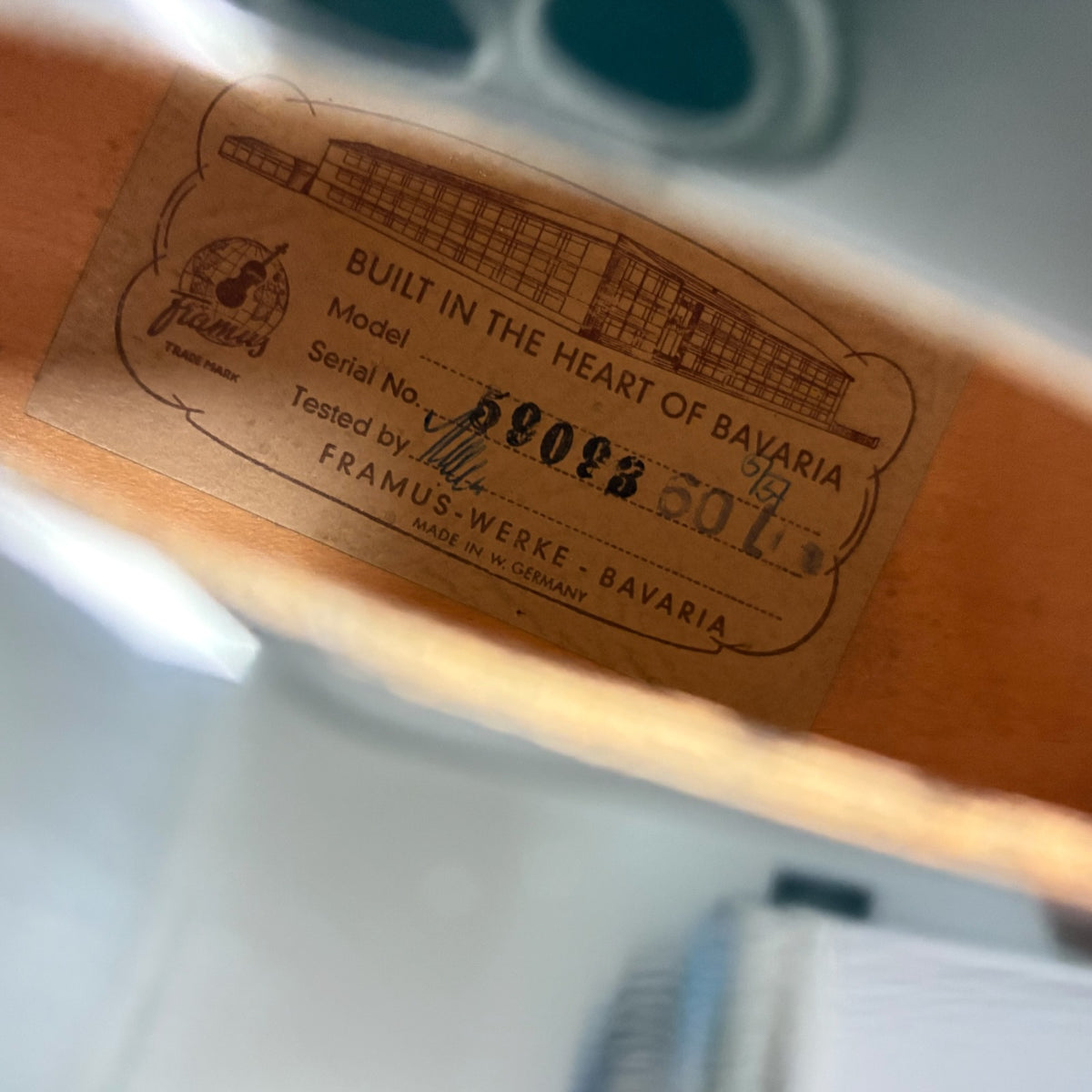 Framus 5/57 1959 - svart