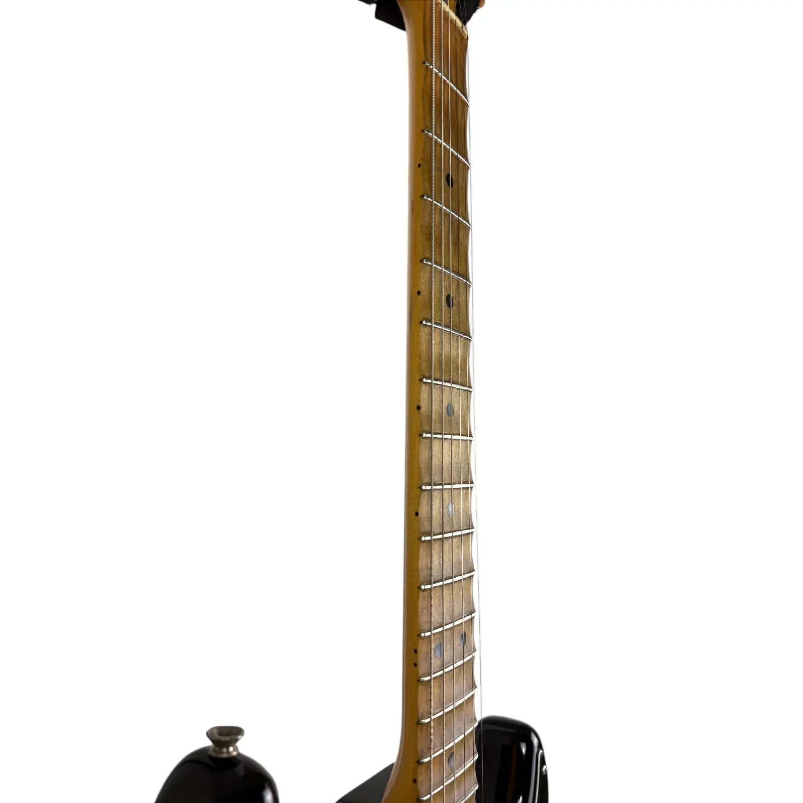 Greco Stratocaster SE-450 Scalopped Ebony Greco