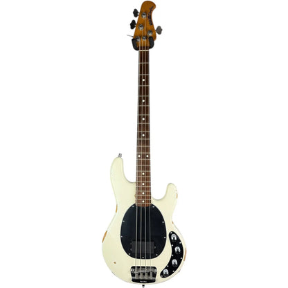 Music Man by Ernie Ball Stingray EX 1999 - White Music Man Ernie Ball