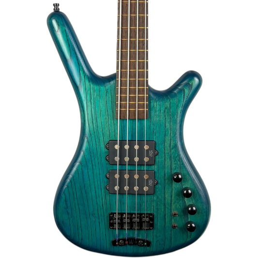 Warwick Corvette $$ Double Buck Bass 2011 - Turquoise Blue Oil Finish