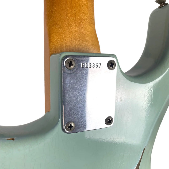 Fender Custom Shop 1960 Stratocaster Relic 2002 - Sonic Blue - Pat´s Guitars