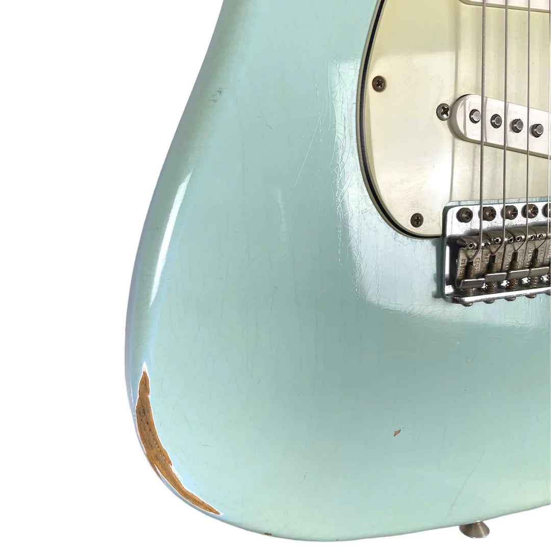 Fender Custom Shop 1960 Stratocaster Relic 2002 - Sonic Blue - Pat´s Guitars