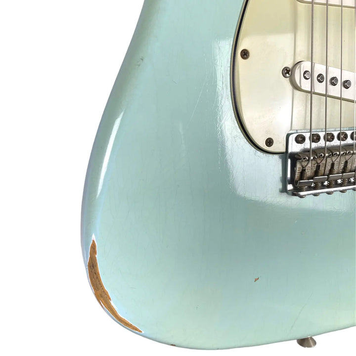Fender Custom Shop 1960 Stratocaster Relic 2002 - Sonic Blue - Pat´s Guitars