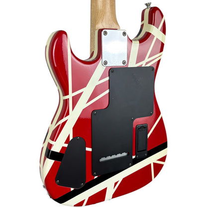 Kytara EVH 5150 Mini - červený pruhovaný