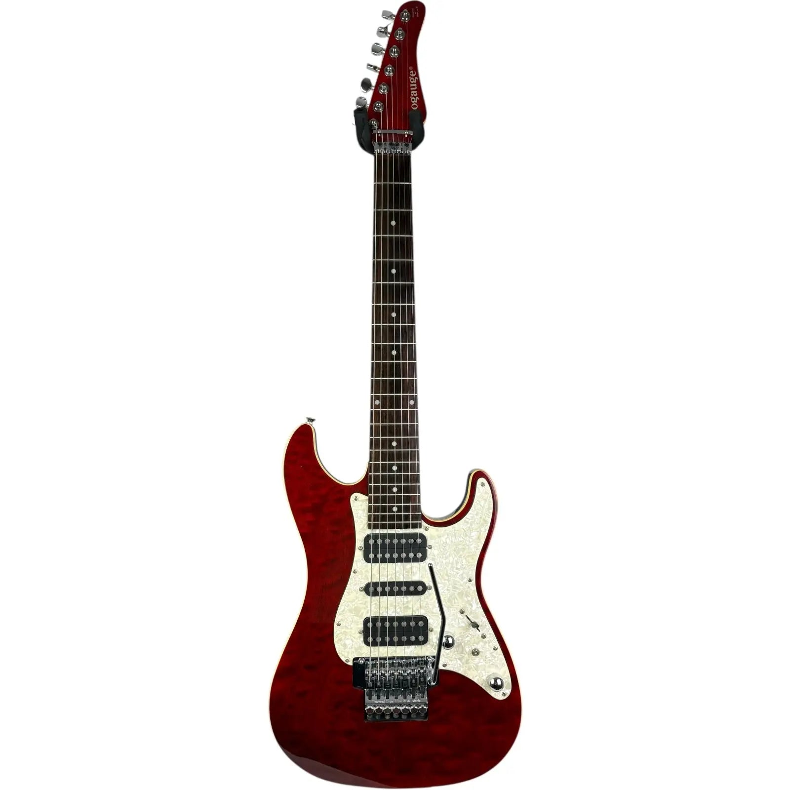 Schecter Japan Progauge 7-String PS600 - Translucent Cherry – Pat