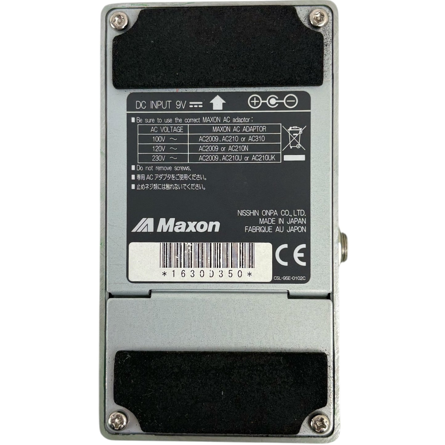 Овърдрайв ефект педал Maxon OD808