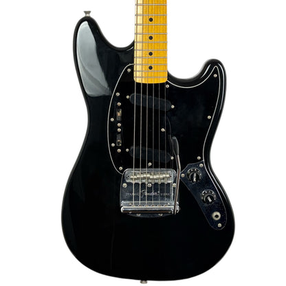 Fender Japan 77 Reissue Mustang 2007-2010 - Zwart