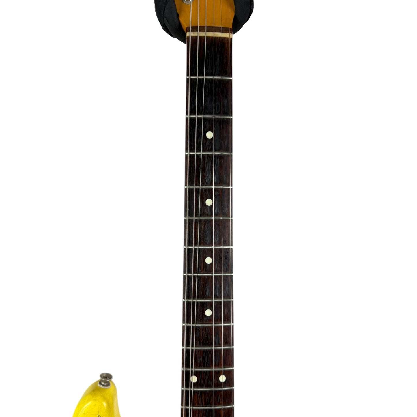 فيندر إعادة إصدار الستينيات ستراتوكاستر - أصفر جرافيتي - عتيق ثقيل