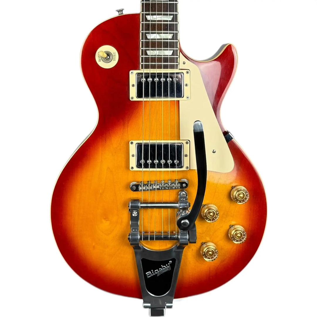 Orville Gibson LPS Les Paul Standard 1990 - Heritage Cherry Sunburst - Bigsby Orville