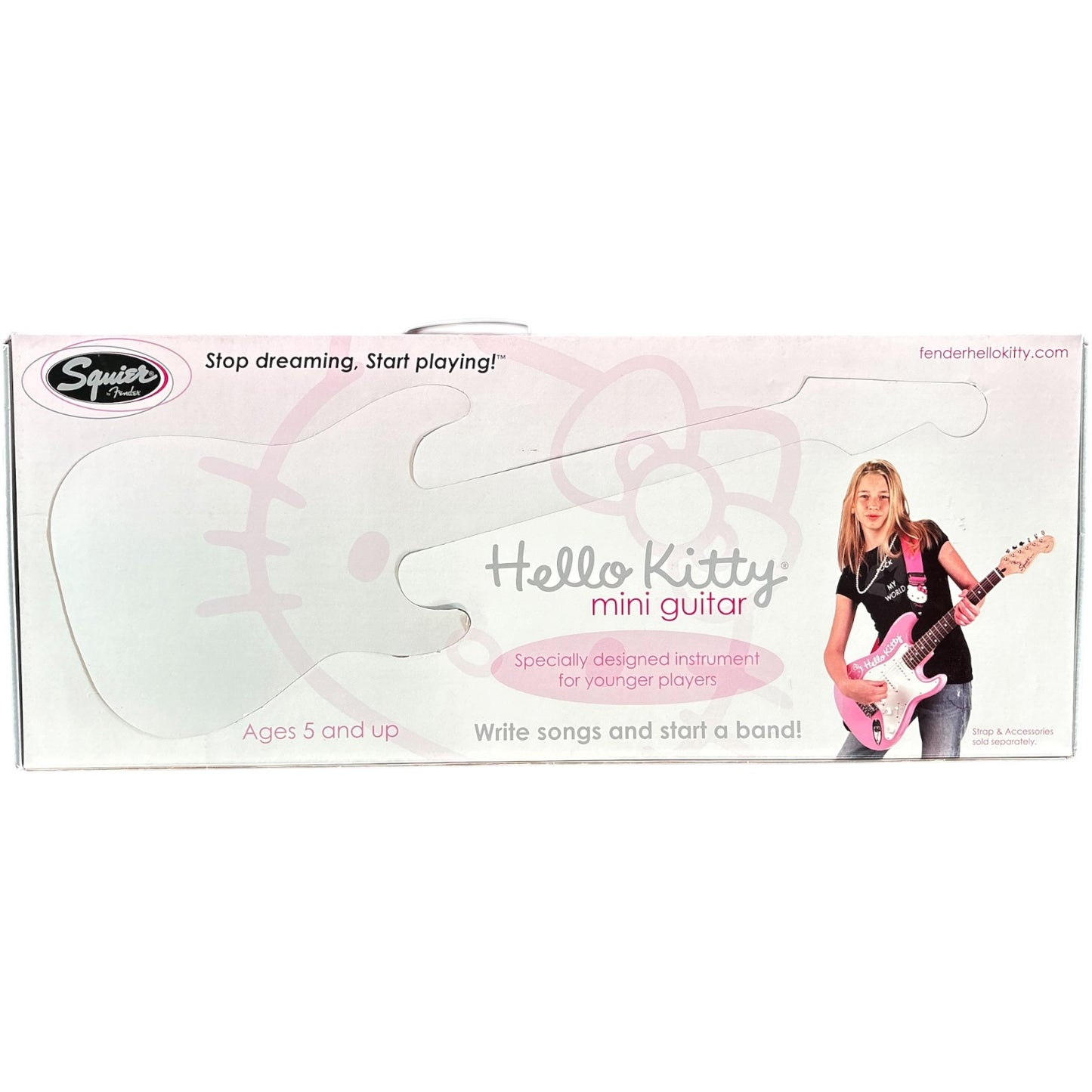 Squier Hello Kitty Edition Mini Stratocaster 2006 - Pink