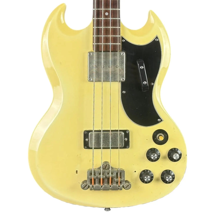 Greco EB-3 SG Bass 1986 - Vintage White Pat´s Guitars