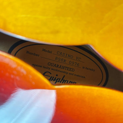 Epiphone Casino VC 1998 - Sunburst